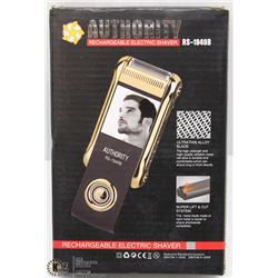 NEW AUTHORITY RECHARGEABLE ELECTRIC SHAVER