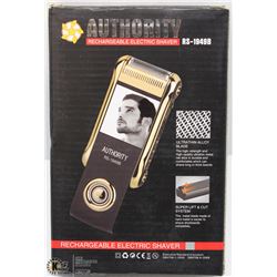 NEW AUTHORITY RECHARGEABLE ELECTRIC SHAVER