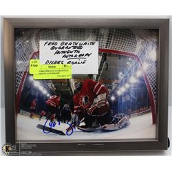 FRED BRATHWAITE GUARANTEED AUTHENTIC AUTOGRAPH