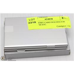 SD MEMORY CARD HOLDER FOR CAMERAS ETC