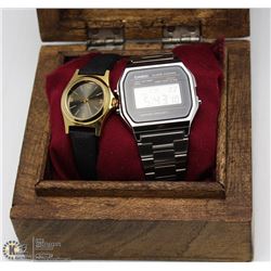 LOT OF 2 WATCHES INCL CASIO AND JAPAN MOVEMENTS