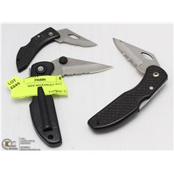LOT OF THREE MAXAM POCKET KNIVES