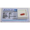 Image 1 : 133) NATURAL CORAL 2.50CT WITH COA