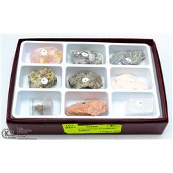 SCALE OF HARDNESS W/DIAMOND ROCK MINERAL