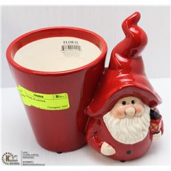 RED GNOME PLANTER