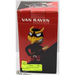 158) VAN RAVEN HAND PAINTED BOBBLEHEAD