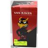 Image 1 : 158) VAN RAVEN HAND PAINTED BOBBLEHEAD