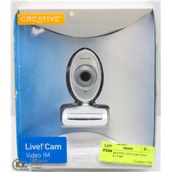 NEW CREATIVE LIVE CAM VIDEO 800X600 1.3 MP