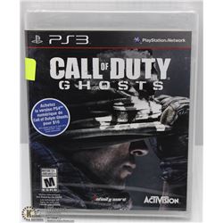 NEW CALL OF DUTY GHOSTS FOR PS3
