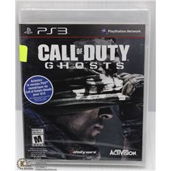 NEW CALL OF DUTY GHOSTS FOR PS3