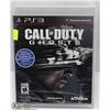 Image 1 : NEW CALL OF DUTY GHOSTS FOR PS3