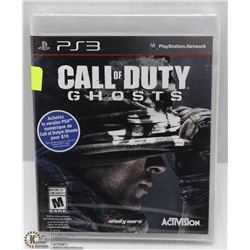 NEW CALL OF DUTY GHOSTS FOR PS3
