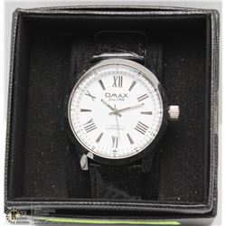 NEW QMAX QUARTZ MENS WATCH