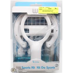 NEW WII SPORTS KIT 6 IN 1 (INCLUDES TENNIS, GOLF
