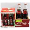 Image 1 : VINTAGE COCA COLA CRATE WITH TWO SEALED