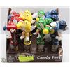 Image 1 : LOT OF 12 M&M CANDY FANS