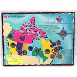 CANADA 125TH ANNIVERSARY COIN SET