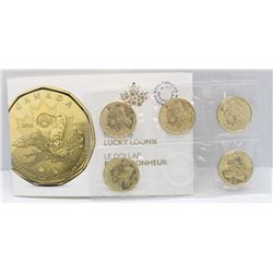 2016 LUCKY LOONIE SET  UNCIRCULATED
