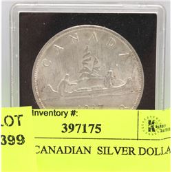 #15)1937 CANADIAN  SILVER DOLLAR COIN