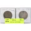 Image 1 : #11) 1929 AND 1931  FIFTY CENT COINS