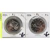 Image 1 : 1974 & 1976 DOLLAR COINS