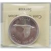 Image 1 : #34)1967 SILVER DOLLAR COIN ICCS MS65