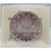 Image 1 : #32)1965 SILVER DOLLAR COIN ICCS MS64