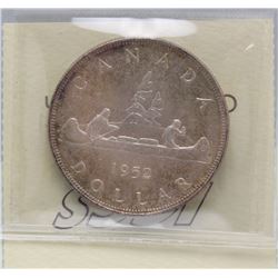 #26)1952 SILVER DOLLAR ICCS MS64 COIN
