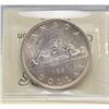 Image 1 : #17)1937 ICCS MS63 CANADIAN  SILVER DOLLAR COIN