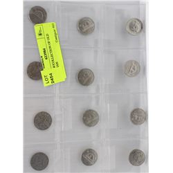 SHEET W/COLLECTION OF OLD CANADIAN