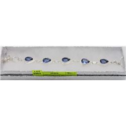 #117 IOLITE GEMSTONE BRACELET