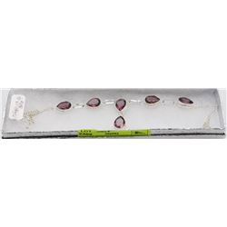 # 34 AFRICAN AMETHYST NECKLACE