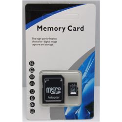 NEW 32GB MICRO SD CARD WITH ADAPTOR