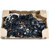 Image 1 : BOX OF ASSORTED CORDS, CHARGERS AND MORE
