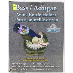 NEW RIVERS EDGE DETAILED HAND PAINTED BASS