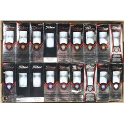 FLAT OF TITLEIST RECLAIMED GOLF BALLS