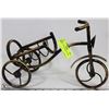 Image 1 : METAL TRICYCLE WINE HOLDER