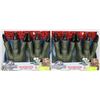 Image 1 : LOT OF 2 JURASSIC WORLD VELOCIRAPTOR CLAWS
