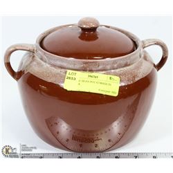 VINTAGE BEAN POT #2 MADE IN CANADA