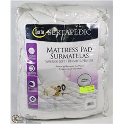 SERTA MATTRESS PAD SIZE DOUBLE