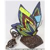 Image 1 : STAINED GLASS BUTTERFLY LIGHT