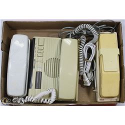 VINTAGE PHONES SET OF 3