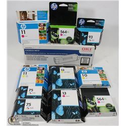 LOT OF PRINTER CARTRIDGES
