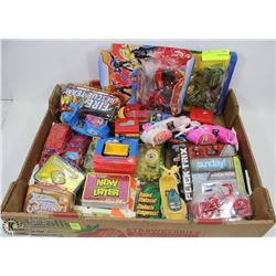 FLAT OF ASSORTED KIDS TOYS
