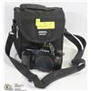 Image 1 : CANON EOS REBEL SLR 35MM CAMERA BODY WITH CASE