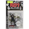 Image 1 : KISS ALIVE PETER CRISS  ACTION FIGURE WITH PICK