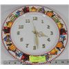 Image 1 : SAKURA - AFTERNOON TEA PATTERN 12" CLOCK -