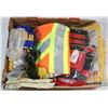 Image 1 : FLAT OF NEW RAIN GEAR , SAFETY VEST, TOOL BELT AND
