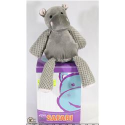 NEW SCENTSY SAFARI HALLA THE HIPPO BUDDY