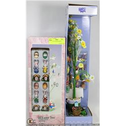 NEW SET OF 2 EASTER TREE'S